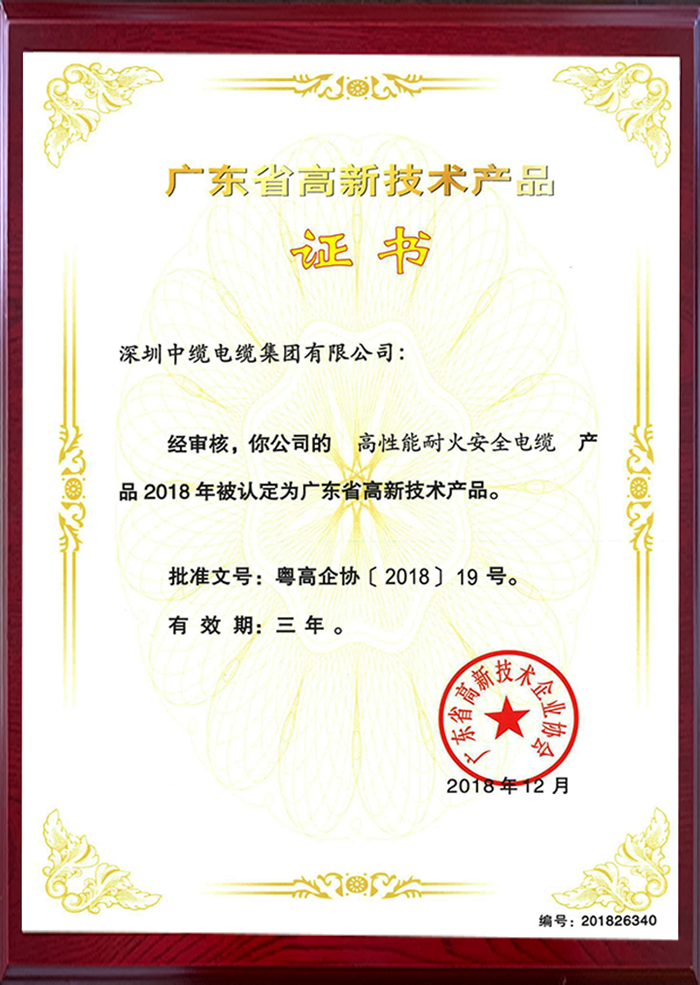10-廣東省高新(xīn)技(jì )術産(chǎn)品證書1
