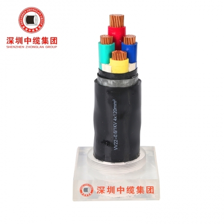 聚氯乙烯絕緣聚氯乙烯護套鋼帶铠裝(zhuāng)電(diàn)力電(diàn)纜
